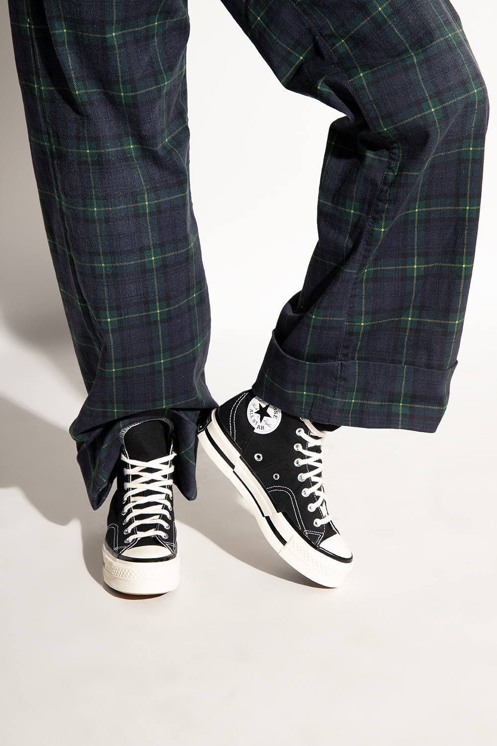 SchaferandweinerShops Mauritania - Marimekko x Converse All-Star Ox - top  sneakers Converse - Black 'Chuck 70 Plus' high